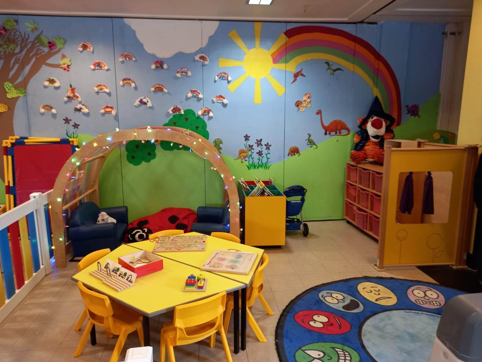 Inside play at Wigmore Under Fives pre-school, Luton
