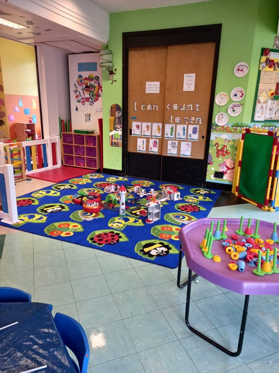 Inside play at Wigmore Under Fives pre-school, Luton