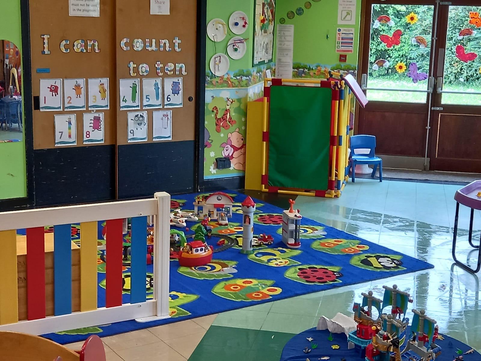 Inside play at Wigmore Under Fives pre-school, Luton