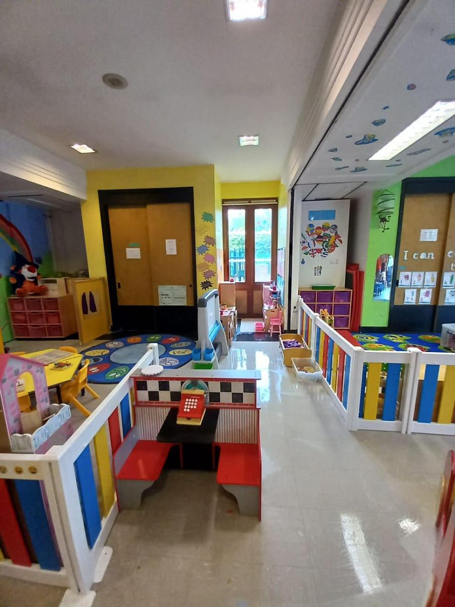 Inside play at Wigmore Under Fives pre-school, Luton