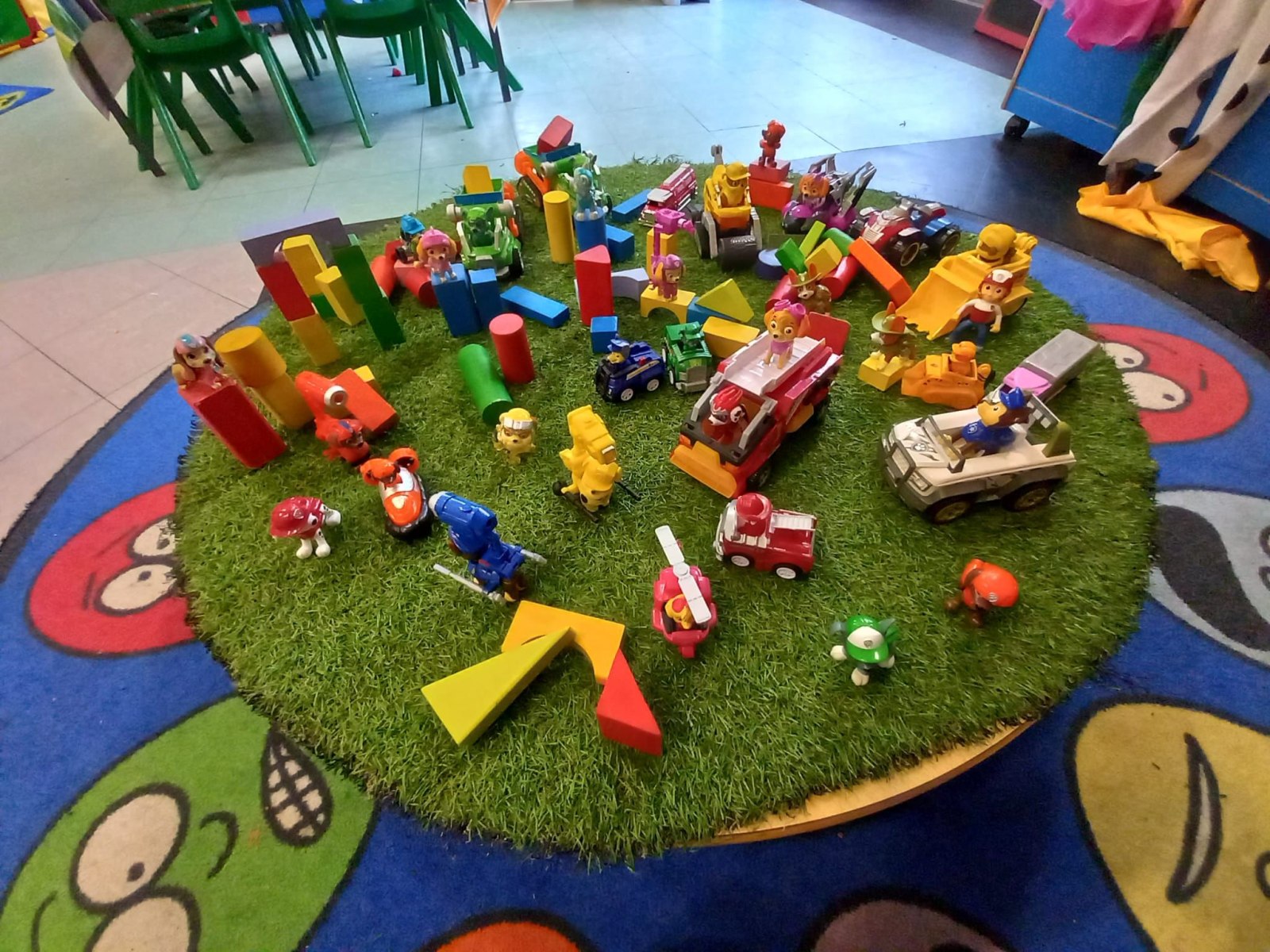 Small world play at Wigmore Under Fives pre-school, Luton