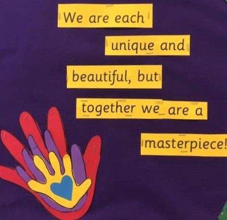 A masterpiece at Wigmore Under Fives pre-school, Luton
