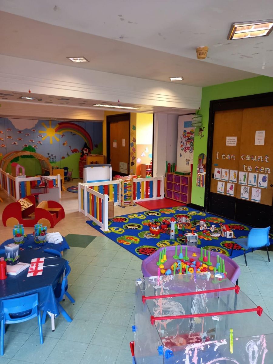 Inside play at Wigmore Under Fives pre-school, Luton